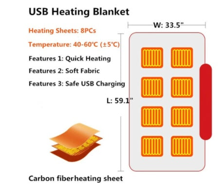 WintrClub Heated Blanket